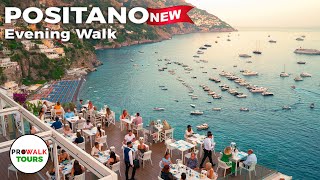 Positano Italy Evening Walk  Amalfi Coast  4K60fps with Captions  Prowalk Tours [upl. by Iz]