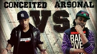 GTN Rap BattleConceited vs Arsonal Full Battle [upl. by Sharman]