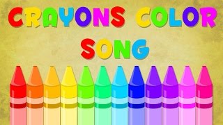 Crayons song  Color Song  Baby Videos [upl. by Jentoft677]