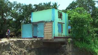 Meghna River Erosion Brahmanbaria River erosion animation [upl. by Julie]