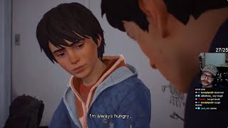 aksually runs over a child life is strange 2 day 2 [upl. by Eimma]