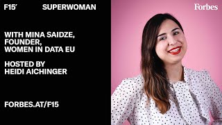 Democratization of Data  Mina Saidze Founder of Women in Data Europe SW [upl. by Gottfried]