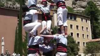 3 de 6 descarregat amb un casteller invident a segons  120513  Colla Jove Xiquets de Vilafranca [upl. by Mycah850]