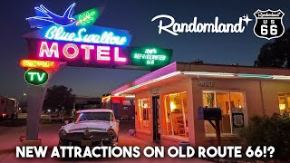 Route 66s Newest Attractions Tucumcaris Hidden Treasures amp Art City [upl. by Heaps]