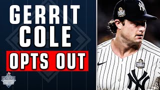 BREAKING Gerrit Cole Opts out Anthony Rizzo Option Declined [upl. by Armand]