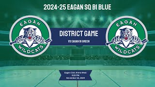 Eagan SQB1 Blue Vs Eagan SQ B1 Green 111024 [upl. by Lunsford294]