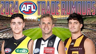 Way Too Early 2024 AFL Trade Rumours Speculation News amp More Part 5 [upl. by Niawd342]