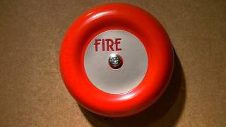 Fire alarm bell test Motorised bell [upl. by Arait]