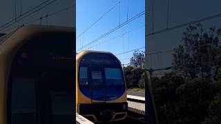 H9 departing Strathfield station on a Newcastle Interchange service [upl. by Ashly]