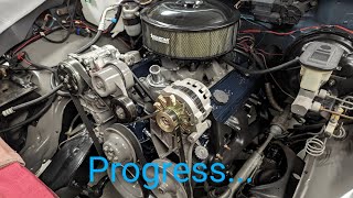 C1500 Chevy OBS manual transmission swap part 3 [upl. by Garett]