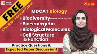 MDCAT Reconduct 2024  Free Revision Class 01  Biology  SZABMU  Sindh [upl. by Torrin]