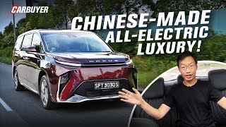 2023 Maxus Mifa 9 Review  CarBuyer Singapore [upl. by Clea924]