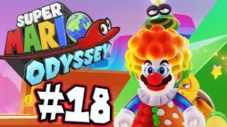 Super Mario Odyssey Part 18 Luncheon Kingdom Nintendo Switch co op gameplay [upl. by Liagiba]