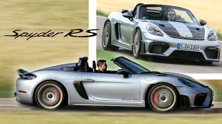 Porsche Spyder RS review  ultimate thrill car [upl. by Terrill]