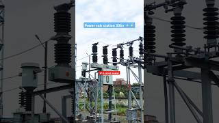 Sulphur Hexafluoride SF6 Circuit Breaker 33kv ⚡️ ⚡️ electricity highvoltage highlights shorts [upl. by Nosretep]