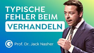 TIPPS vom Profi Vermeide DAS beim Verhandeln  Prof Dr Jack Nasher [upl. by Genet]