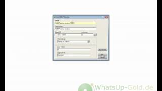 WhatsUp Gold eLearning Aktiver SNMP Monitor [upl. by Cicely768]