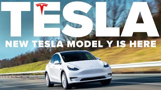 NEW Tesla Model Y Is HERE  Its Not What You Think [upl. by Lenuahs]