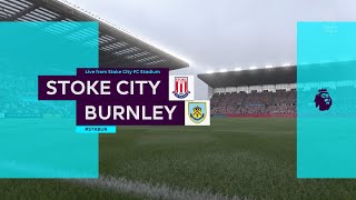 201617 Premier League FIFA 17  Matchweek 14  STK v BUR [upl. by Bastien]