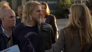 Sons of Anarchy Jax Betrayal Scene [upl. by Maillliw]