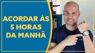 Acordar Ã s 5 HORAS DA MANHÃƒ para ESTUDAR [upl. by Pearse]