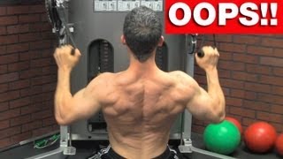 Back Workout Blunders  5 Back Workout Mistakes to AVOID [upl. by Ojoj]