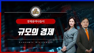 경제용어 나들이 규모의 경제가 뭘까요  경제용어사전｜알파경제TV [upl. by Caputto]