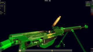 PTRS41 Anti Tank Rifle Operation World of Guns [upl. by Aisatna]