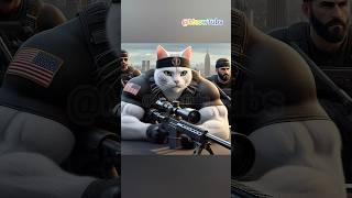 The white CAT battle for his dad and took Revenge🎖️cat catstory shortvideo [upl. by Loris]