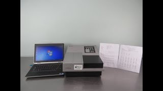 Biotek ElX808LBS Absorbance Microplate Reader [upl. by Eikcir]