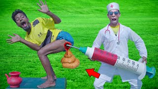 New Exclusive New Trending Comedy Video 2024 Very Special Amazing Funny Video 2024 Injection Comedy [upl. by Xantha]