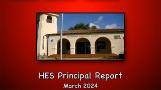 Healdsburg High School Principals Report  March 2024 [upl. by Sussman]