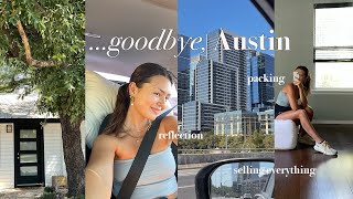 moving out vlog  saying goodbye to Austin TX [upl. by Ayouqes]