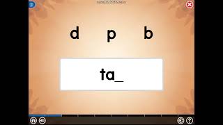 Lexia Core 5 Reading Level 7 Reversible Letters b d p Skill Check [upl. by Viquelia223]