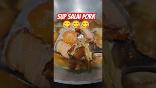 Sup Salai Pork Sibu Jaya bigtonlife food masakjak2 shorts [upl. by Ayor]