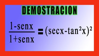 ✅👉 Demostracion de Identidades Trigonometricas Fundamentales ✅ IDENTIDADES TRIGONOMETRICAS [upl. by Hollyanne]