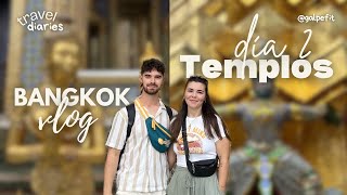 Los TEMPLOS MÁS FAMOSOS de BANGKOK ¿Merecen la pena  BANGKOK DÍA 2 Spanish Vlog [upl. by Sairu460]