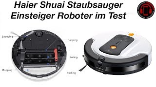 Haier Xshuai Staubsauger Roboter Test  Solider Einsteiger für unter 300€ DeutschGerman [upl. by Worthington110]