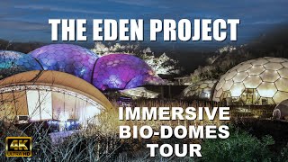 The Eden Project UK  The Immersive BioDomes Tour [upl. by Uwkuhceki]