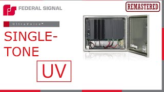 Federal Signal UV Controller singletone  All signals synth Remastered [upl. by Assirak]