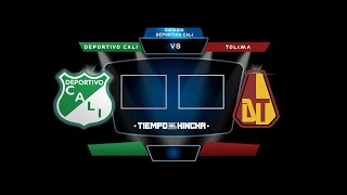 Deportivo Cali vs Tolima ¡EN VIVO [upl. by Johppa]