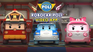 Robocar POLI Official Video App iOS Android  Full amp Whole Episodes Available  Robocar POLI TV [upl. by Avelin]