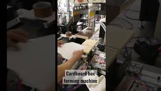 Cardboard slipcase forming machine [upl. by Ikim]