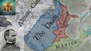 Crusader Kings 3 But With Civil War Borders Time lapse [upl. by Mair99]