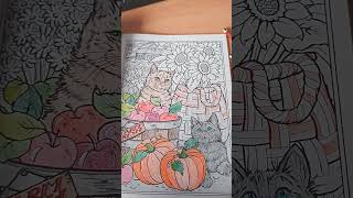 Coluring my cat colouring bookdrawing coloringbookshorts viralshort [upl. by Libbie]