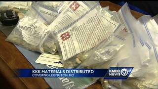 KKK leaflets tossed into Lexington yards [upl. by Kizzee732]