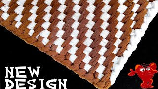 Super Beautiful doormat idea doormat making at home paydan banane ka tarika basic macrame knots [upl. by Lizabeth]