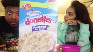 DONETTES CEREAL TASTE TEST [upl. by Lawley]