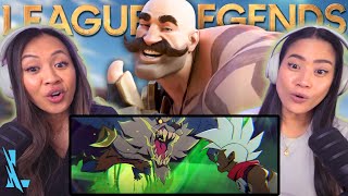 Reacting to League of Legends WILD RIFT amp OTHER GAME LAUNCH TRAILERS [upl. by Ahsercal]