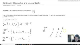 Cardinality Countable Sets [upl. by Beryl]